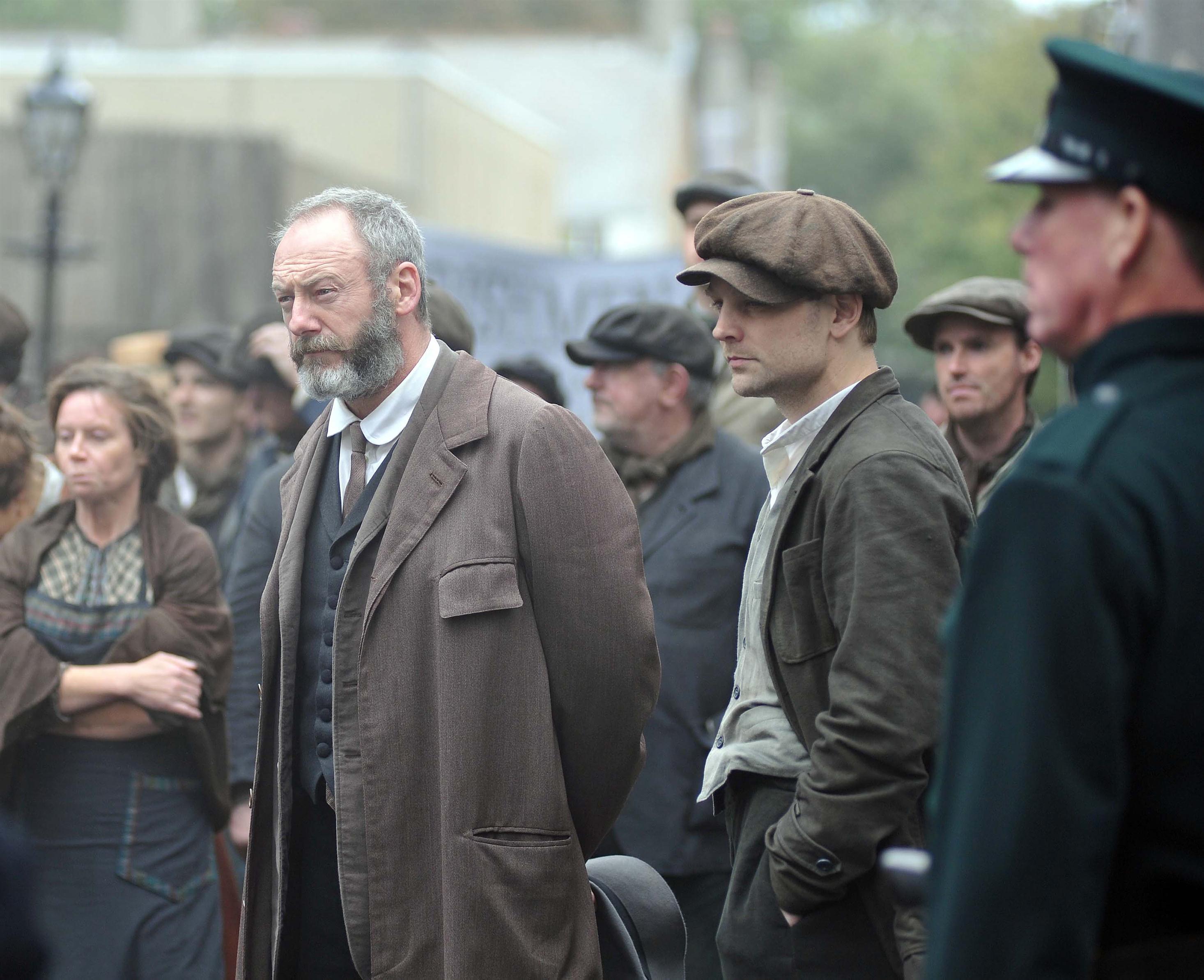 Liam Cunningham on the TV set of 'Titanic: Blood and Steel' | Picture 99815